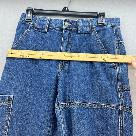 BDG Urban Outfitters Jeans Women's 27 (4) Blue Cargo Jogger Retro 90's Normcore - Picture 4 of 12
